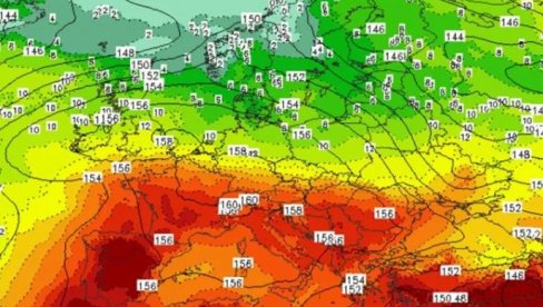 (МАПА) ХЛАДАН ФРОНТ СТИЖЕ НАКОН ВРЕЛИХ 40 СТЕПЕНИ: На помолу још једна снажна промена, али ту није крај (ФОТО)