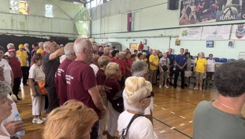OLIMPIJADA PENZIONERA U ZRENJANINU: Učestvovao veliki broj takmičara OLIMPIJADA PENZIONERA U ZRENJANINU: Učestvovao veliki broj takmičara