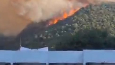 ZAUSTAVLJEN SAOBRAĆAJ NA PUTU ČANJ-BULJARICA: Drama u Crnoj Gori zbog požara se nastavlja