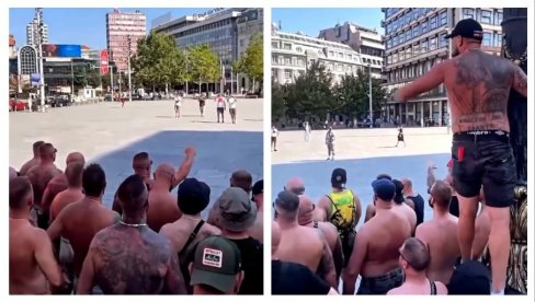 POLJACI ZAUZELI TRG REPUBLIKE: Evo šta su navijači Leha radili u centru Beograda (VIDEO) POLJACI ZAUZELI TRG REPUBLIKE: Evo šta su navijači Leha radili u centru Beograda (VIDEO)