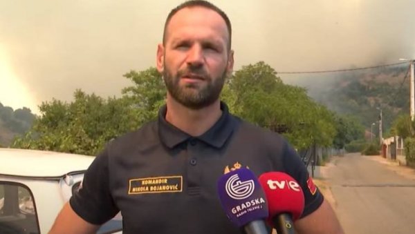 КОМАНДИР НИКОЛА ЗАВРШИО У ХИТНОЈ: Пожар у Црној Гори се шири невероватном брзином - Ватрогасци на измаку снага због дима и премора