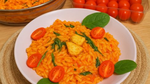 RECEPT: Piletina i čeri orzo testenina RECEPT: Piletina i čeri orzo testenina