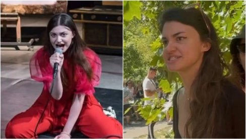 АНДРЕА КАРГАЧИН НАЈЕКСТРЕМНИЈА ПРОТИВ СРПСКЕ ЗАСТАВЕ НА ЛИМАНУ: Глумила у представи о Сребреници (ВИДЕО) АНДРЕА КАРГАЧИН НАЈЕКСТРЕМНИЈА ПРОТИВ СРПСКЕ ЗАСТАВЕ НА ЛИМАНУ: Глумила у представи о Сребреници (ВИДЕО)
