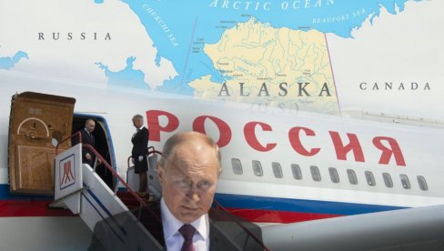 ДА ИЗБЕГНЕ МЕЂУНАРОДНЕ ВОДЕ: Куда ће Путин летети до Аљаске, којом трасом? ДА ИЗБЕГНЕ МЕЂУНАРОДНЕ ВОДЕ: Куда ће Путин летети до Аљаске, којом трасом?