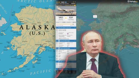 РУСИ СЛЕТЕЛИ НА АЉАСКУ: А у авиону - нема Путина! Видите КОЈОМ путањом је летео и ГДЕ је ушао у САД (ФОТО) РУСИ СЛЕТЕЛИ НА АЉАСКУ: А у авиону - нема Путина! Видите КОЈОМ путањом је летео и ГДЕ је ушао у САД (ФОТО)