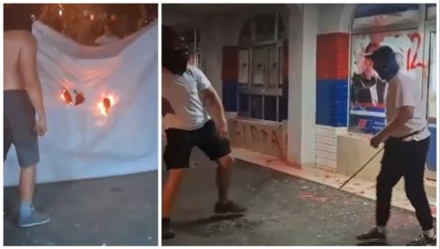 ТО НИЈЕ БИЛО НИ У ХИТЛЕРОВО ВРЕМЕ Вучић: Вечерас смо видели да су ово људи који уништавају туђу имовину и врше кривична дела