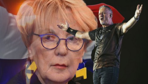 DRŽAVA STOJI IZA OVOG SVINJCA: Rudan isprozvala Hrvatsku i Tompsona - Mora li roktanje da nam bude himna?