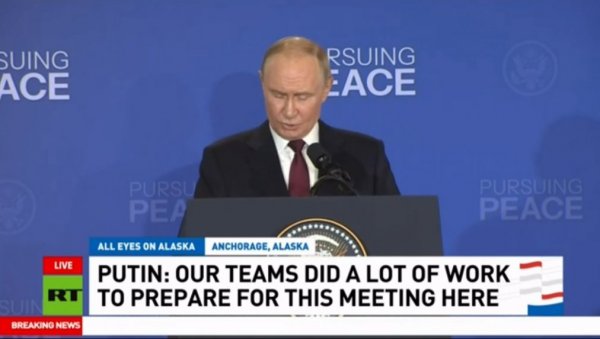 ТО ЈЕ ВЕЛИКА ТРАГЕДИЈА И БОЛ ЗА НАС! Путин након састанка са Трампом проговорио о Украјини
