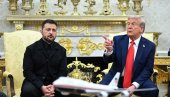 МОСКВА ПОРУЧУЈЕ: Мапа Украјине у Овалном кабинету показала подршку Русији