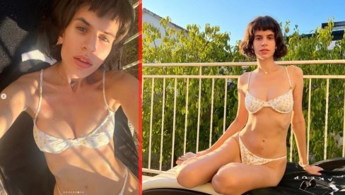 IZ SVIH UGLOVA: 32 godine mlađa žena našeg glumca se skinula u bikini (FOTO)