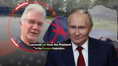ПУТИН ОДУШЕВИО МУШКАРЦА С АЉАСКЕ: Посебан и скуп дар за Американца - ево шта му је поклонио руски председник (ВИДЕО) ПУТИН ОДУШЕВИО МУШКАРЦА С АЉАСКЕ: Посебан и скуп дар за Американца - ево шта му је поклонио руски председник (ВИДЕО)