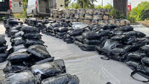 (ДЕТАЉИ) РЕКОРДНА ЗАПЛЕНА Пало 27 тона марихуане: Велика акција полиције широм Македоније