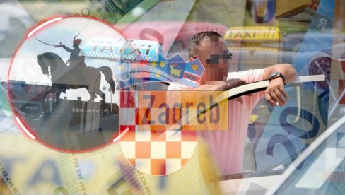 TAKSISTA 1KM VOŽNJE NAPLATIO 1.500€ Opljačkao ženu u Zagrebu, branio se rečima: Padala je kiša... To nisam bio ja!