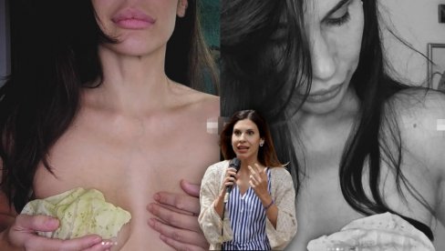 ISKRA BRAJOVIĆ STAVLJA KUPUS NA GRUDI Dobila mastitis, a sin rotavirus: Neću odustati od dojenja (FOTO)