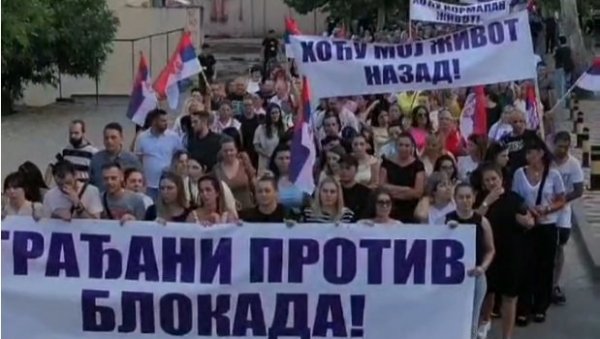 МОЋАН ВИДЕО: Грађани јасно - устали смо против блокада! (ВИДЕО)