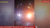 GRCI OBJAVILI SNIMAK KAMENOVANOG SRPSKOG AUTOBUSA: Polomljena stakla - Povređeno troje ljudi (VIDEO)