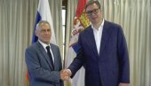 ВУЧИЋ СЕ САСТАО СА БОЦАН-ХАРЧЕНКОМ: Разматрали смо све теме од интереса за обе земље ВУЧИЋ СЕ САСТАО СА БОЦАН-ХАРЧЕНКОМ: Разматрали смо све теме од интереса за обе земље