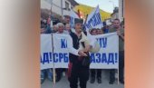 GAJDE NA SKUPU PROTIV BLOKADA: Ustalo je Trgovište (VIDEO)