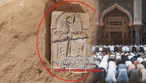 VELIKO OTKRIĆE: Nađen krst, nalik GOLGOTI - i to iz vremena uspona ISLAMA VELIKO OTKRIĆE: Nađen krst, nalik GOLGOTI - i to iz vremena uspona ISLAMA