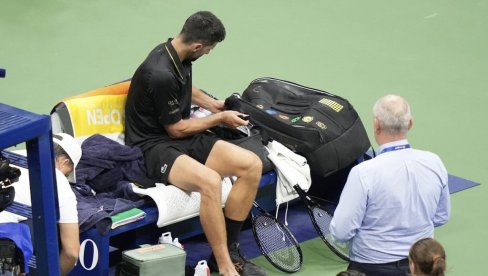 DRAMA NA JU-ES OPENU! Novak Đoković jedva stajao na nogama i izbacio Amerikanca