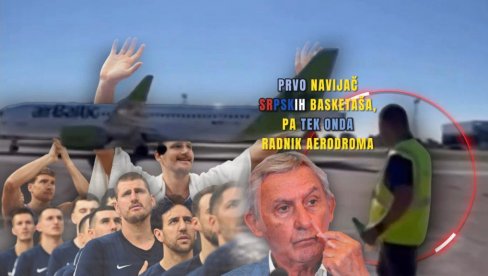 SVI PRIČAJU O POTEZU RADNIKA: Viralan snimak ispraćaja Orlova u Rigu sa aerodroma u Beogradu (VIDEO) SVI PRIČAJU O POTEZU RADNIKA: Viralan snimak ispraćaja Orlova u Rigu sa aerodroma u Beogradu (VIDEO)