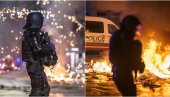 PUŠKAMA I VODENIM TOPOVIMA NA DEMONSTRANTE: Pogledajte kako švajcarska policija zavodi red nakon paljenja kontejnera (FOTO/VIDEO)