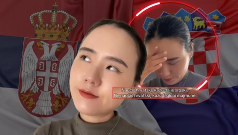 НАУЧИШ ХРВАТСКИ, КАЖУ ДА ЈЕ СРПСКИ Кинескиња из Истре муку мучи због језика - због коментара Хрвата пала у очај (ВИДЕО) НАУЧИШ ХРВАТСКИ, КАЖУ ДА ЈЕ СРПСКИ Кинескиња из Истре муку мучи због језика - због коментара Хрвата пала у очај (ВИДЕО)