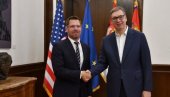 ВУЧИЋ СЕ САСТАО СА СВОЛВЕЛОМ: О модалитетима за јачање сарадње на политичком и економском плану (ФОТО)