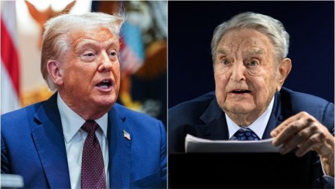 ТРАМП ЖЕСТОКО УДАРИО НА СОРОША: Треба кривично да одговара због подршке насилним протестима, нећемо дозволити лудацима да цепају Америку ТРАМП ЖЕСТОКО УДАРИО НА СОРОША: Треба кривично да одговара због подршке насилним протестима, нећемо дозволити лудацима да цепају Америку