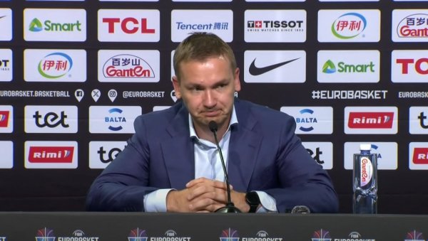 НЕМА ОПРАВДАЊА! Селектор Естоније ЉУТ на своје кошаркаше због пораза од Србије!