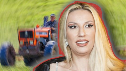 НЕСВАКИДАШЊИ ПОКЛОН: Рада Манојловић за рођендан добила трактор - певачица заплакала од среће НЕСВАКИДАШЊИ ПОКЛОН: Рада Манојловић за рођендан добила трактор - певачица заплакала од среће