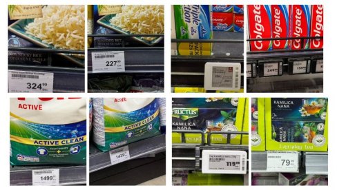 PIRINAČ JEFTINIJI ZA 100 DINARA! Uporedite cene pre i posle sniženja za više proizvoda - Prašak, čaj, sirće, makarone... (FOTO)