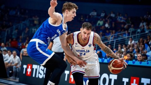 NIJE BILO PRIJATNO... Ovako je Stefan Jović najavio meč Srbija - Finska na Evrobasketu NIJE BILO PRIJATNO... Ovako je Stefan Jović najavio meč Srbija - Finska na Evrobasketu