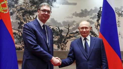 PUTINU SAM JASNO REKAO DA NE PLANIRAMO ULAZAK U NATO Vučić o susretu sa ruskim predsednikom