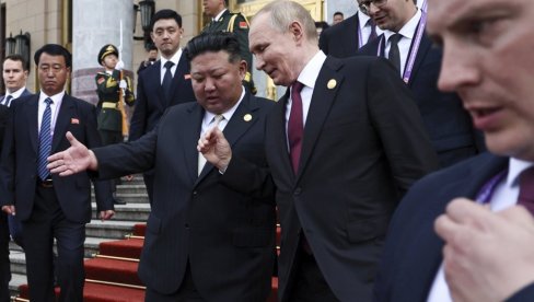 КИМ НА САСТАНКУ СА ПУТИНОМ: Ако вам нешто можемо помоћи, само реците (ФОТО/ВИДЕО)