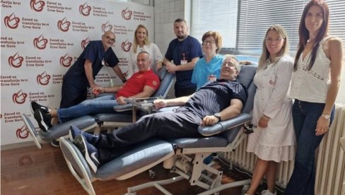 OTVORENA TRANSFUZIOLOGIJA U MELJINAMA: Obavljen i probni test  darivanja krvi