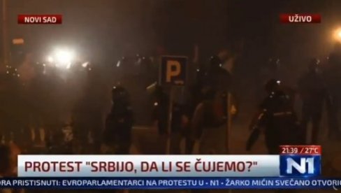 ТАТАЛОВИЋ ПРВА ПРИЗНАЛА: Блокадери су први ударили на полицију! (ВИДЕО)