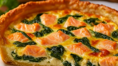 TART OD LOSOSA I SPANAĆA: Recept za idealnu večeru TART OD LOSOSA I SPANAĆA: Recept za idealnu večeru