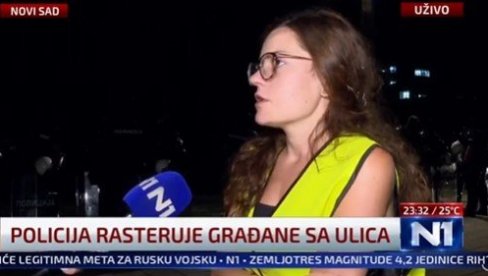 НОВИНАРКА ОПОЗИЦИОНОГ НЕДЕЉНИКА ВРЕМЕ ПОТВРДИЛА: Насиље су покренули блокадери! (ВИДЕО) НОВИНАРКА ОПОЗИЦИОНОГ НЕДЕЉНИКА ВРЕМЕ ПОТВРДИЛА: Насиље су покренули блокадери! (ВИДЕО)