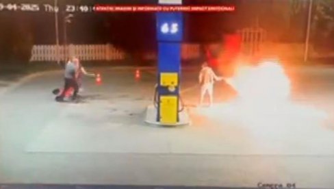 NAPRAVIO BACAČ PLAMENA, PA POKUŠAO DA SPALI RADNIKE Horor na benzinskoj pumpi: Nakon haosa pobegao sa lica mesta (VIDE) NAPRAVIO BACAČ PLAMENA, PA POKUŠAO DA SPALI RADNIKE Horor na benzinskoj pumpi: Nakon haosa pobegao sa lica mesta (VIDE)