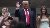 DONALD TRAMP DOŠAO SA UNUKOM NA FINALE US OPENA I NASTAO HAOS: Ovako nešto se do sada nikad nije dogodilo!