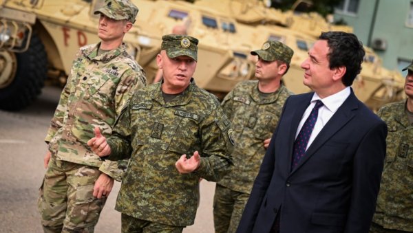 БРАТСТВО ПО ОРУЖЈУ ЗА ВЕЛИКУ АЛБАНИЈУ: Шта се крије иза Куртијеве најаве буџета од милијарду евра за КБС БРАТСТВО ПО ОРУЖЈУ ЗА ВЕЛИКУ АЛБАНИЈУ: Шта се крије иза Куртијеве најаве буџета од милијарду евра за КБС