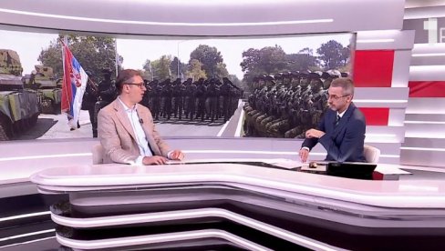 ULAŽEMO U VOJSKU DA BISMO OČUVALI MIR I DA BI NEKIMA BILO JASNO DA TU NEMAJU ŠTA DA RADE: Vučić o vojnoj paradi ULAŽEMO U VOJSKU DA BISMO OČUVALI MIR I DA BI NEKIMA BILO JASNO DA TU NEMAJU ŠTA DA RADE: Vučić o vojnoj paradi