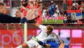 PRENOS, SRBIJA - ENGLESKA: Burno na tribinama, a na terenu velika borba za Svetsko prvenstvo u fudbalu! PRENOS, SRBIJA - ENGLESKA: Burno na tribinama, a na terenu velika borba za Svetsko prvenstvo u fudbalu!