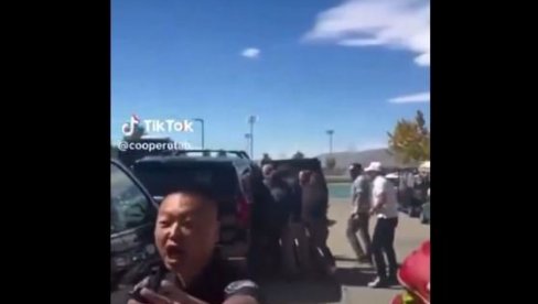 RANJENOG KIRKA UNOSE U AUTO: Novi snimci nakon atentata na Trampovog saradnika (VIDEO)