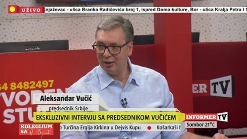 ХОЋУ ДА ОСТАНЕ ЗАПИСАНО ШТА САМ РЕКАО Вучић открио ко је спасио Србију од оних који би да је униште ХОЋУ ДА ОСТАНЕ ЗАПИСАНО ШТА САМ РЕКАО Вучић открио ко је спасио Србију од оних који би да је униште