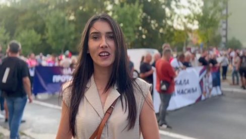 ТУ СМО ДА ПОДРЖИМО ШЕТЊУ ПРОТИВ НАСИЉА И БЛОКАДАГрађани Борче изашли на улице (ВИДЕО)