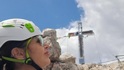 HRABRO GOSPODARI VIA FERATAMA: Nikoleta Petković, vaspitačica iz Zrenjanina vikendom planinari i osvaja najviše planinske vrhove