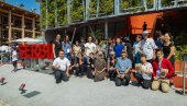 Промоција књиге „Покондирена тиква“ на павиљону Србије на Експо у Јапану