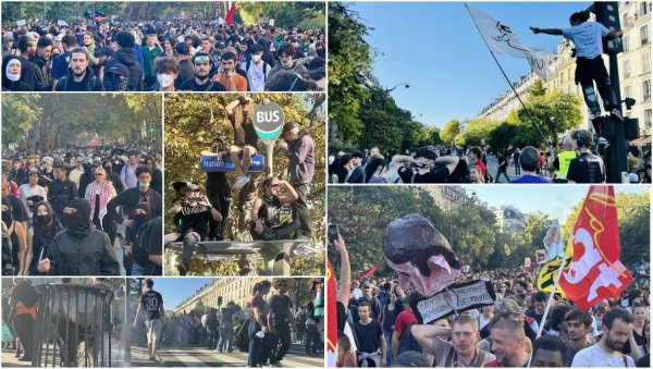 ЕСКАЛАЦИЈА ХАОСА У ФРАНЦУСКОЈ: Новости на улицама Париза - Почела друга фаза операције полиције б(ФОТО/ВИДЕО)